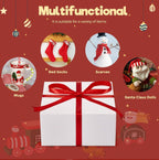 Gift Boxes 8x8x4'' 250 Pack Bulk White Gift Box with Lids