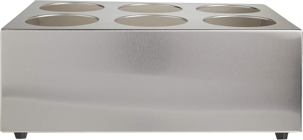 6 Hole Flatware Cylinder Holder, 2-Tier