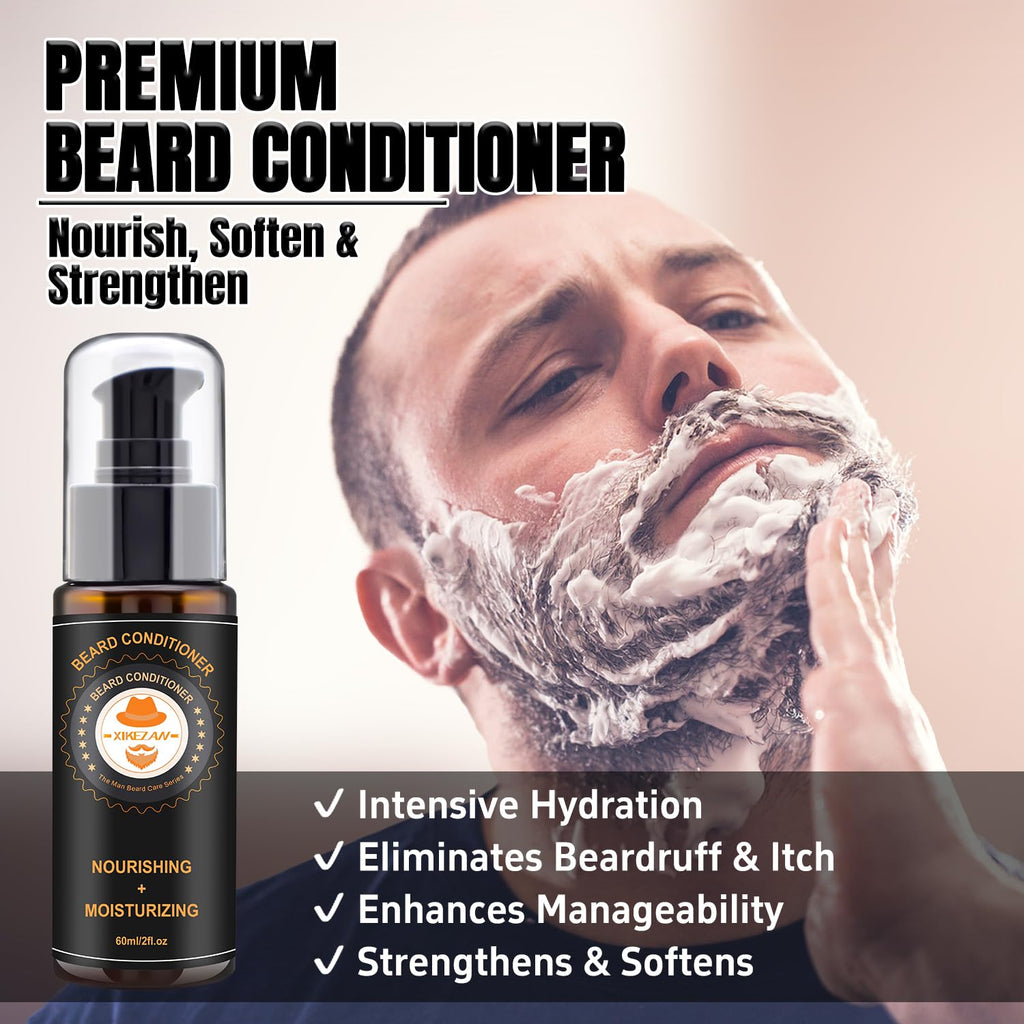 Beard Kit Gifts for Men Grooming/Care-Soften,Soothe Beard GoodScent | Mens Gift Set Birthday Valentines Fathers