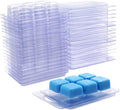 Wax Melt Molds 100 Pack Wax Molds Clear Plastic Wax Melt Clamshells