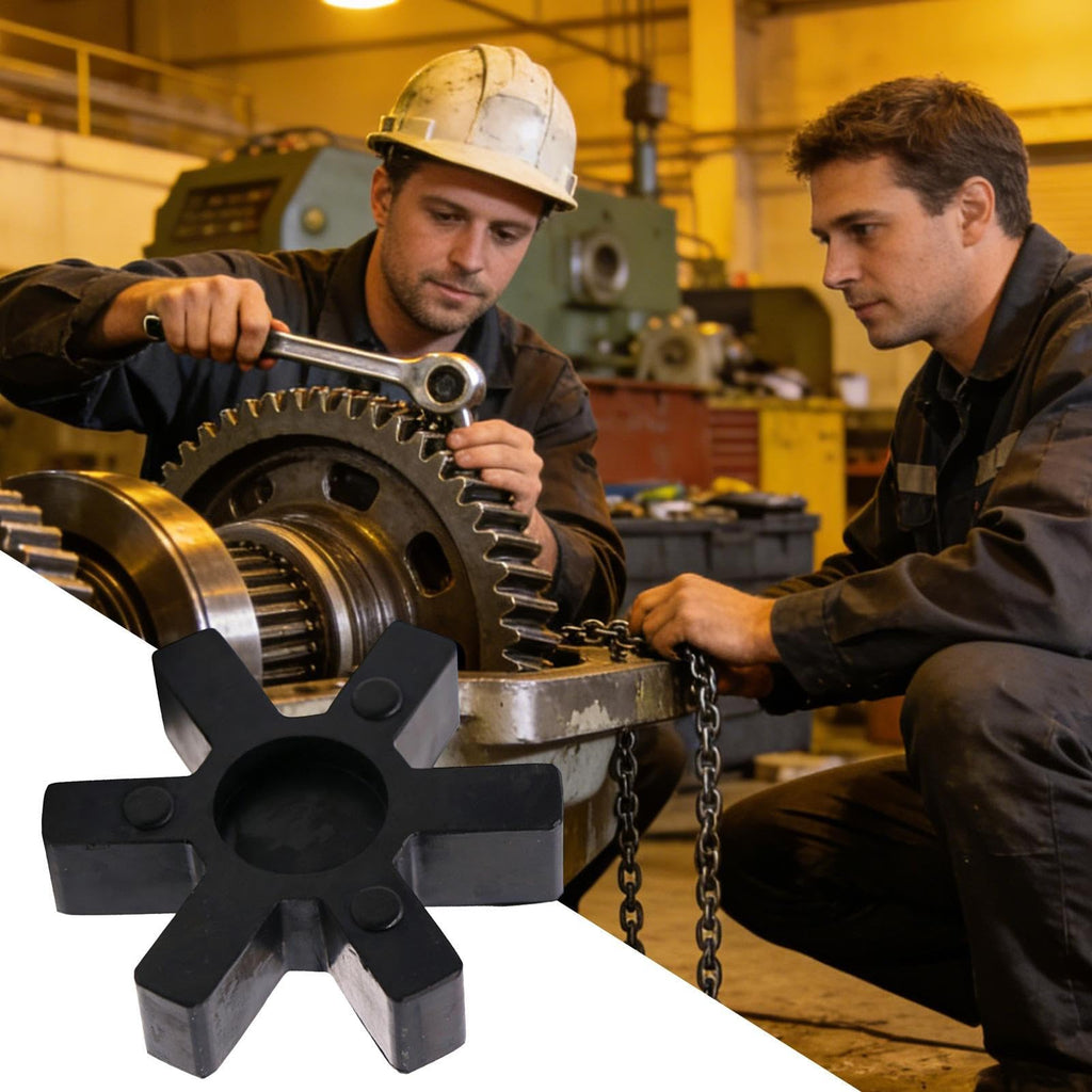 L Jaw Coupler L99/L100 Solid Flexible Rubber