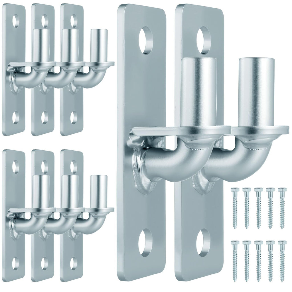 8 Pack Wall Mount Gate Hinges, 5/8 Pin Farm Gate Hinges