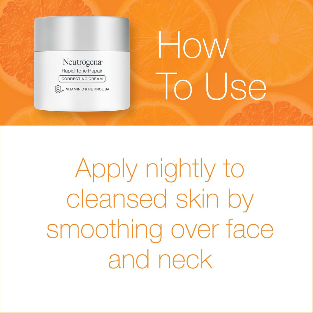 Rapid Tone Repair Face Moisturizer + Trial Cleanser | Retinol + Vitamin C, Dark Spot Corrector, Anti-Aging Face