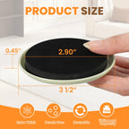Furniture Sliders for Carpet 8PCS, 3 1/2"