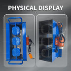 Cement Block Forming Machine, Brick Making Machine, Multiple Molds Optional, 23kn Pressure, 45s Fast Forming, 30