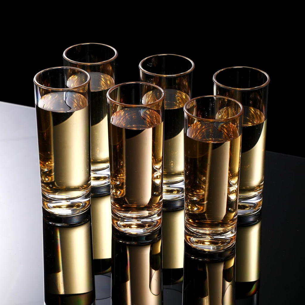72 Pcs 2.2 oz Shot Glasses Set, Mini Shot Cup Bulk, Tall