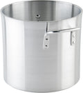 6.0mm Aluminum Stock Pot, 12-Quart | Heavy-duty, Riveted handles, Great for Stocks, Soups, Pasta and Batch Cooking