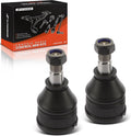 A-Premium 2 x Front Upper Ball Joints, Compatible with Ford & Mazda