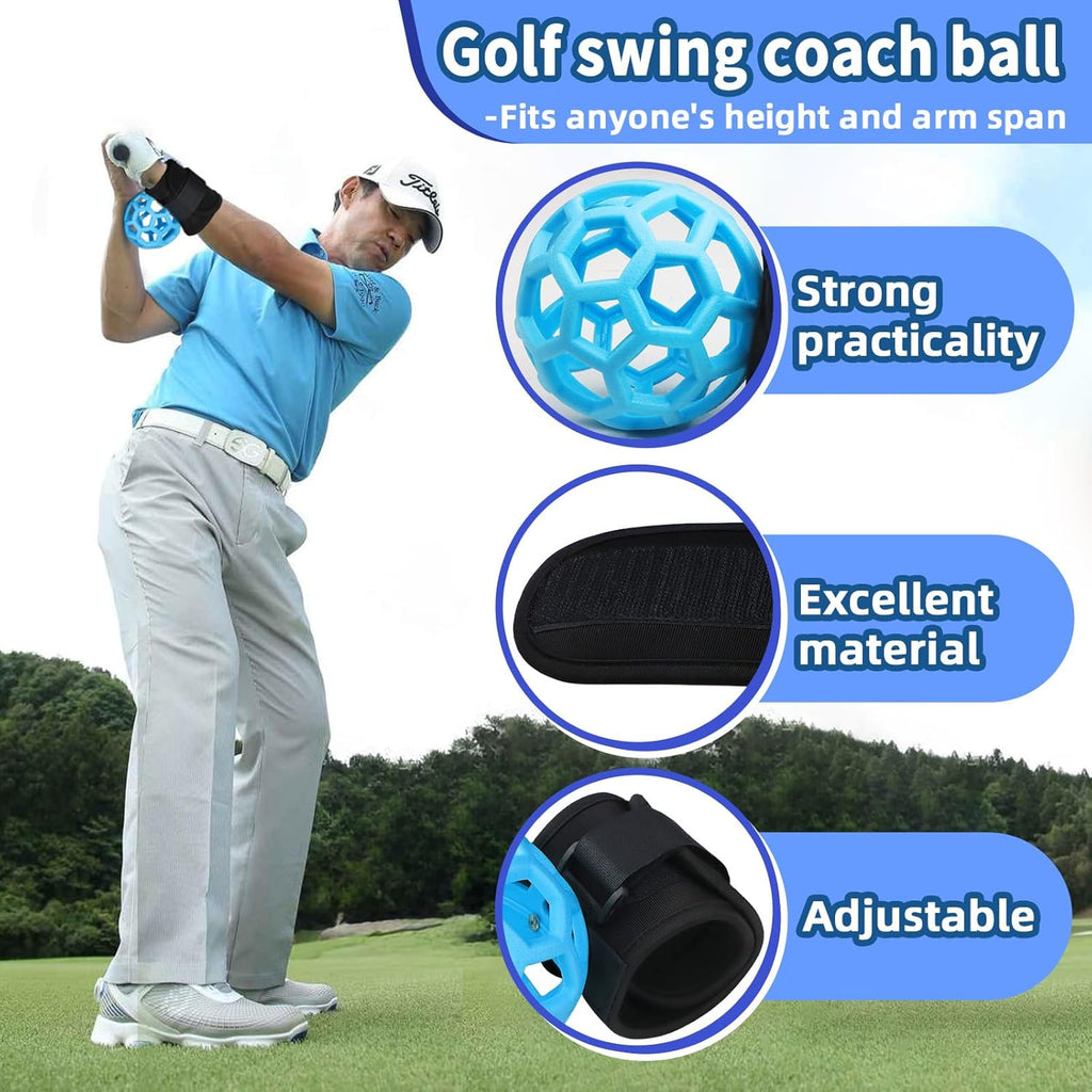 Smart Ball Golf Training Aid Golf Swing Trainer Ball, Practical Training Aid for Golf, Intelligent Ball for Beginner