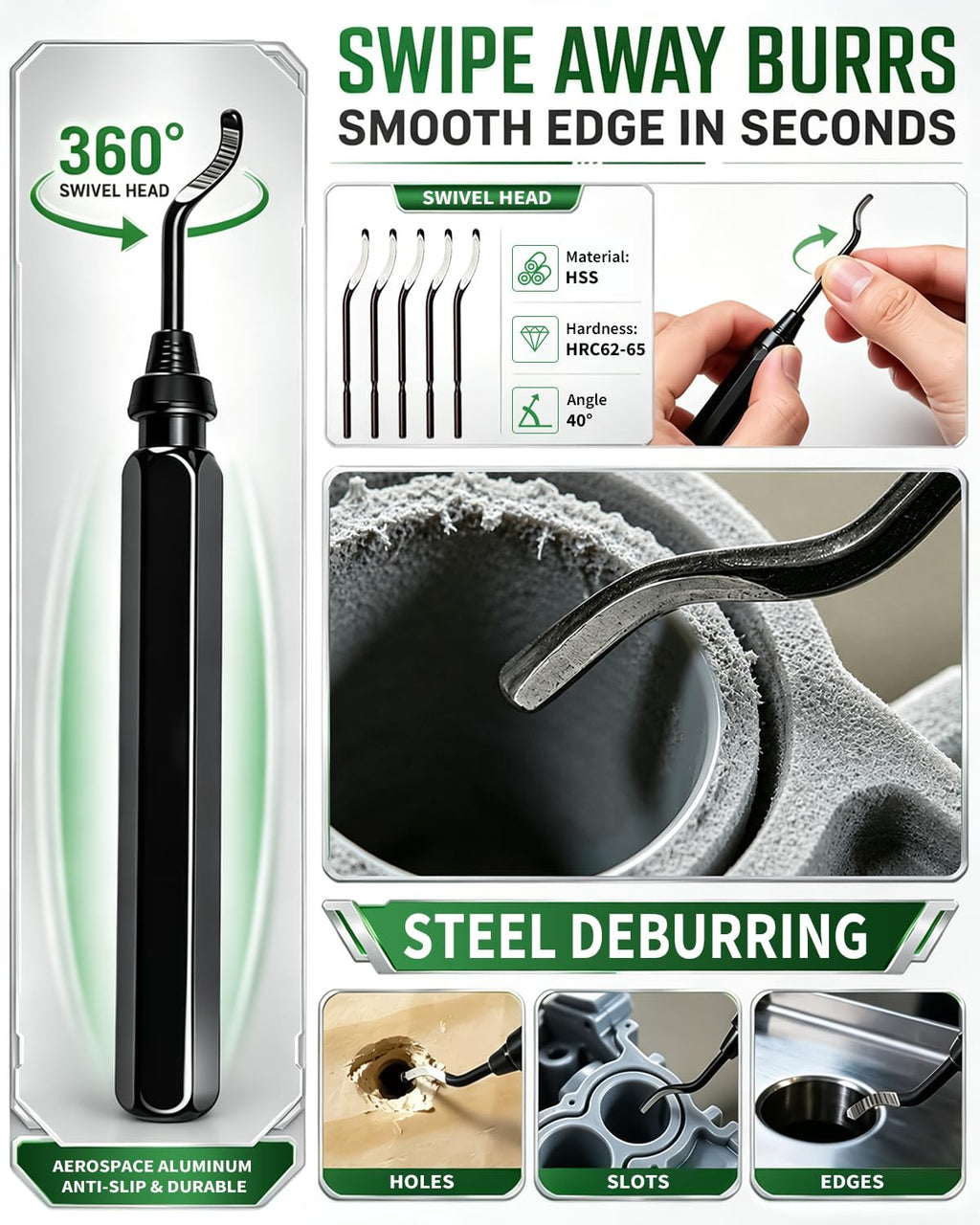 64PCS 3D Printer Tools: 3D Printer Accessories & Printing Tool Kit | Cleaning & Finishing, Support Removal, Deburring