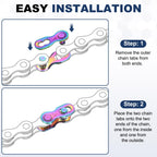 16Pcs Bike Chain Master Link for 10 Speed Chain Missing Link