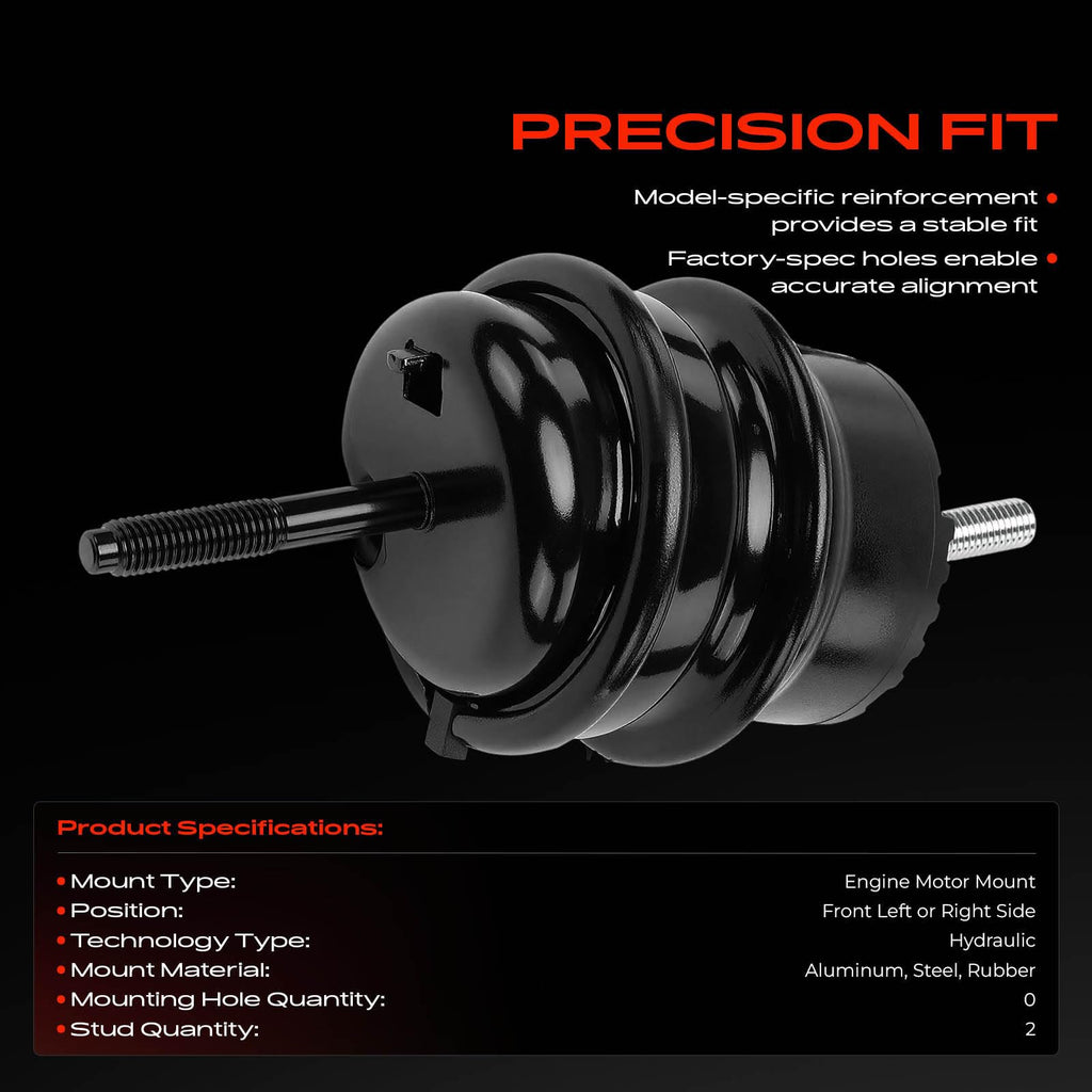 A-Premium Front Left or Right Engine Motor Mount Compatible with Chevrolet