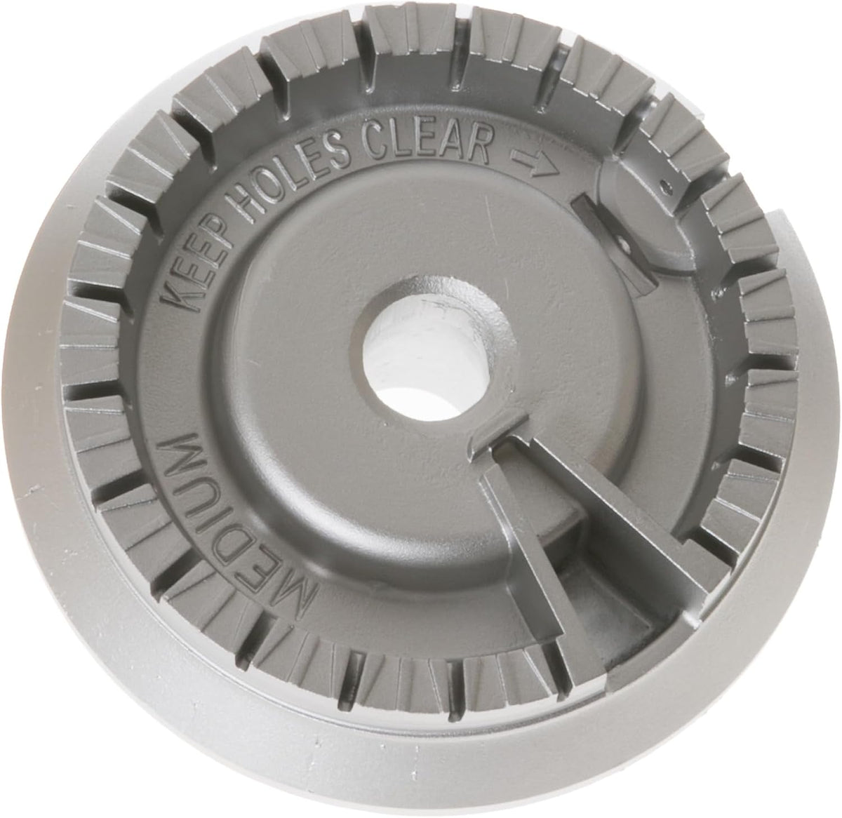 GE Appliances WB16K10055 Range Surface Burner Head, Medium,Diameter of 2-13/16 ”