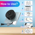 S97015157 Bathroom Exhaust Fan Motor Assembly Replacement
