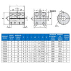 8mm to 8mm Rigid Shaft Coupling D32 × L45 Aluminum Clamp-On Coupler for CNC Machine 3D Printer Stepper Motor Servo Motor Encoder
