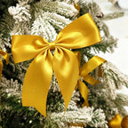 1-1/2 Inch Yellow Satin Ribbon 50 Yards Single Face Polyester