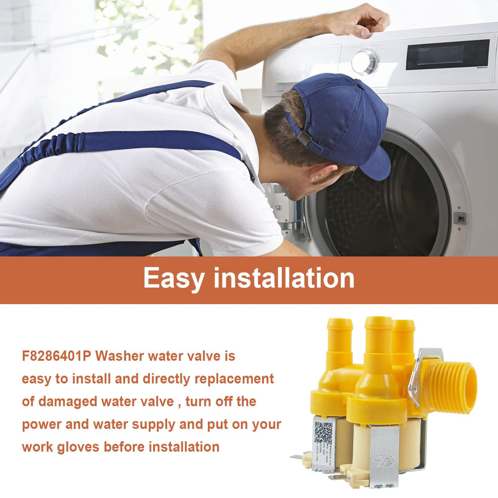 F8286401P Washer Water Valve Compatible with Speed Queen Huebsch Unimac