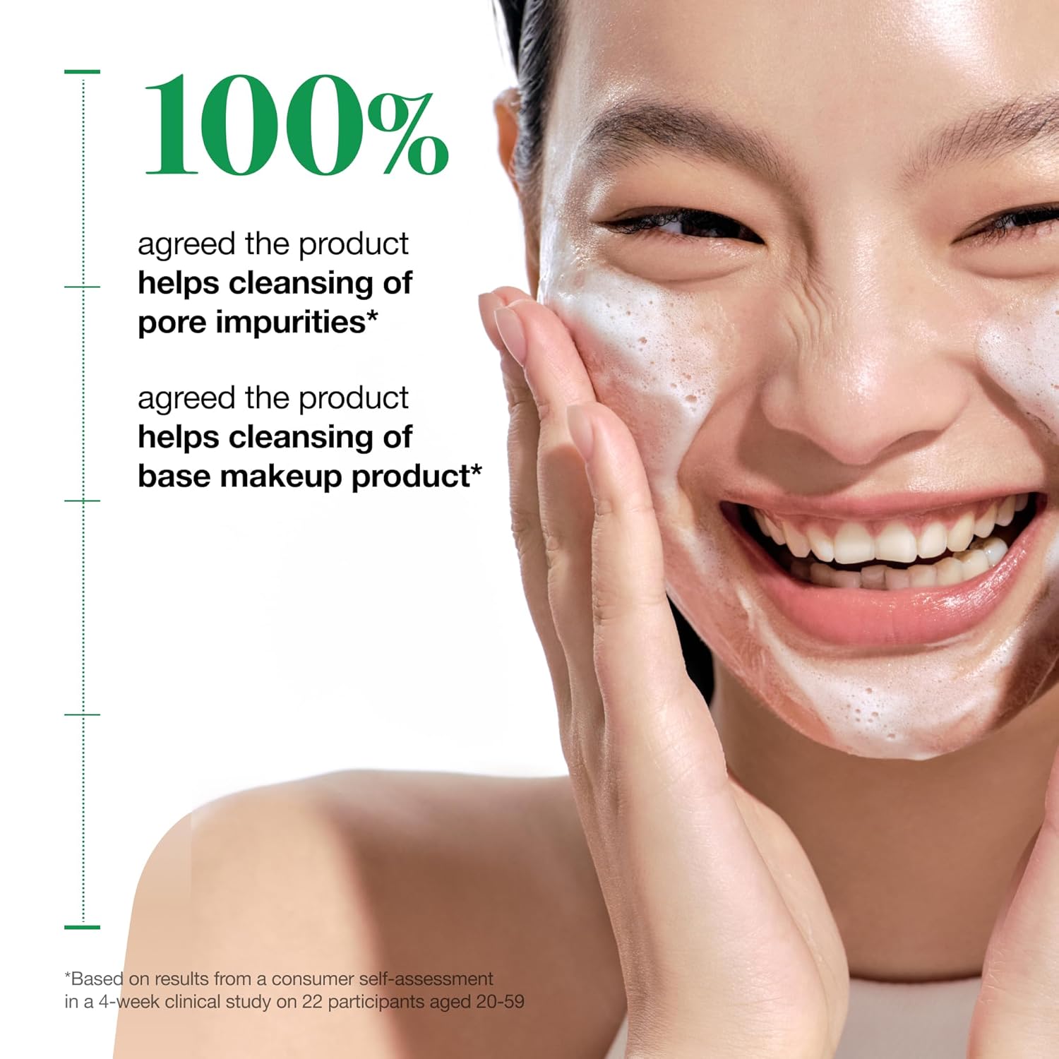 Heartleaf Quercetinol Pore Deep Cleansing Foam, Face wash for Pore Refining Cleanser, Hydrating Daily Facial Cleanser