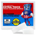 20 Pack Extra Thick Magic Cleaning Pads - Eraser Sponge for All Surfaces