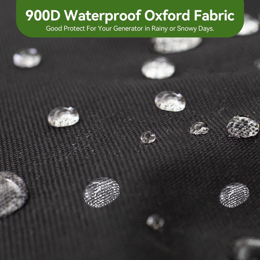 Waterproof Generator Covers for Outside (24"L x 18"W x 20"H), Heavy Duty 900D Polyester Fabric Portable Generator