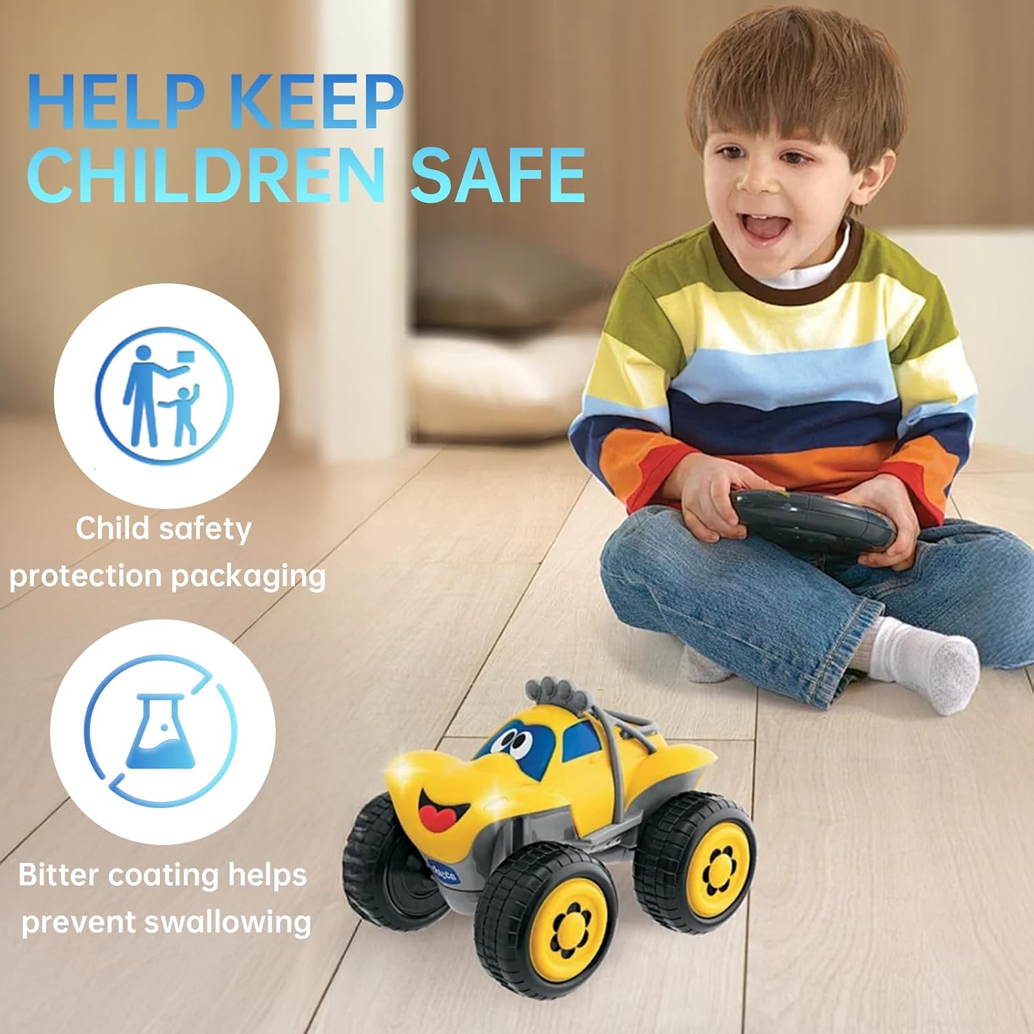 High Capacity CR2032 Lithium Battery (25-Pack) 2032 Lithium 3V Coin Battery for Child Safety, Suitable for Key Fobs
