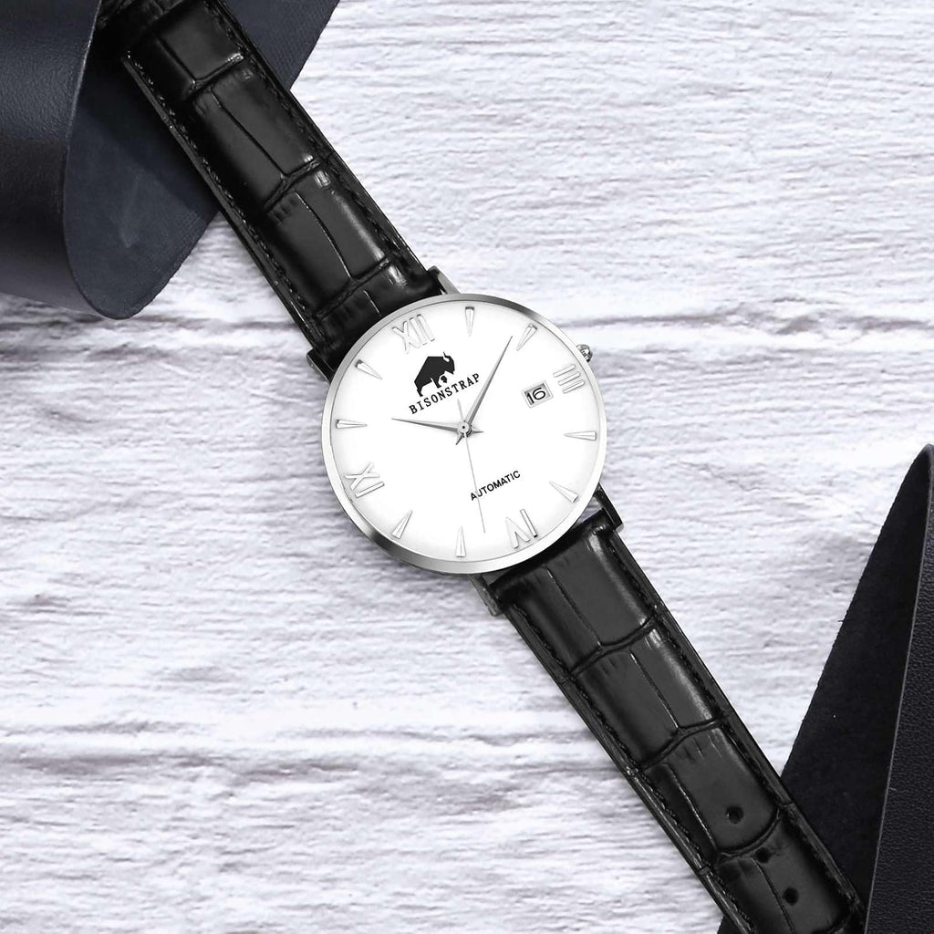 Watch Bands, Alligator Embossed Leather Watch Straps, Band Width- 18mm 19mm 20mm 22mm 24mm 26mm