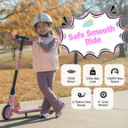 Gotrax Electric Scooter for Kids 6-12, Max 3.75 Mile & 7.5Mph,Thumb Control
