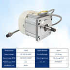XUNKUANER AC110V 750W Brushless Servo Motor W/Speed Controller kit