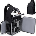 Camera Bag Sling Backpack for DSLR/SLR Mirrorless Camera Waterproof, Camera Case Compatible for Sony Canon Nikon
