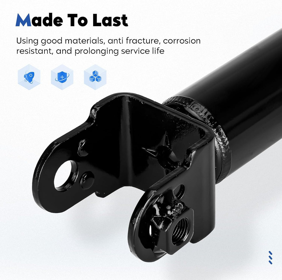 Rear Shock Absorber Struts Assembly Compatible with Nissan Altima 2002 2003 2004 2005 2006, Replace for 344395, 2Pcs