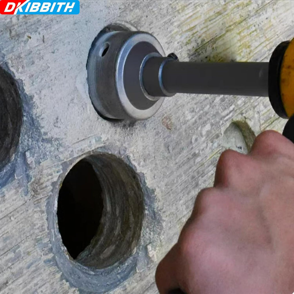 4" Concrete Hole Saw, 102mm Tungsten Steel Core Bit for Cinder Block, Brick, Rock, Plank Walls for Pipes or mini