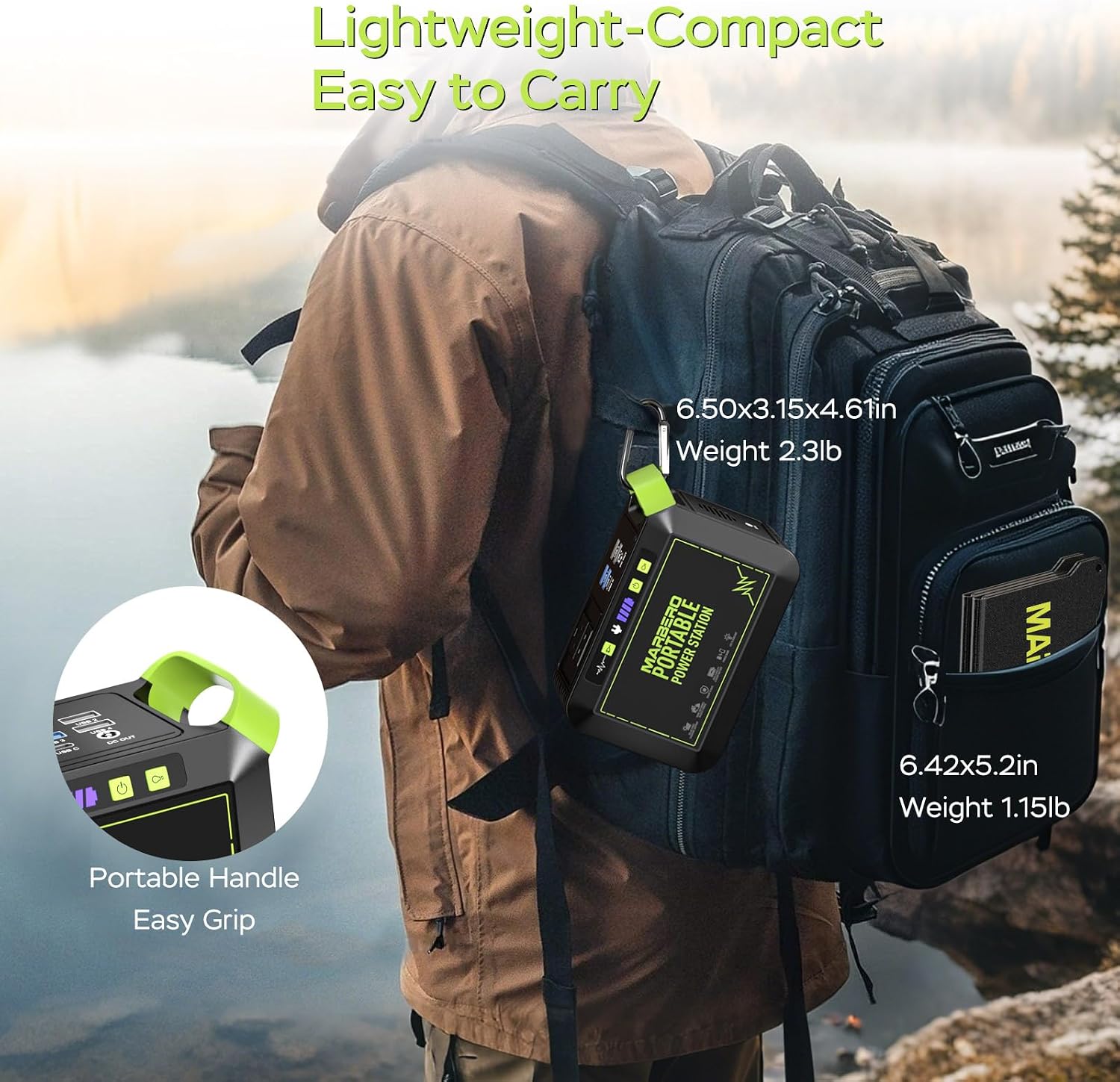Solar Powered Generator 88Wh, 120W Surge with 25W Solar Panel Kit | Solar Generator with Panels Included Portable