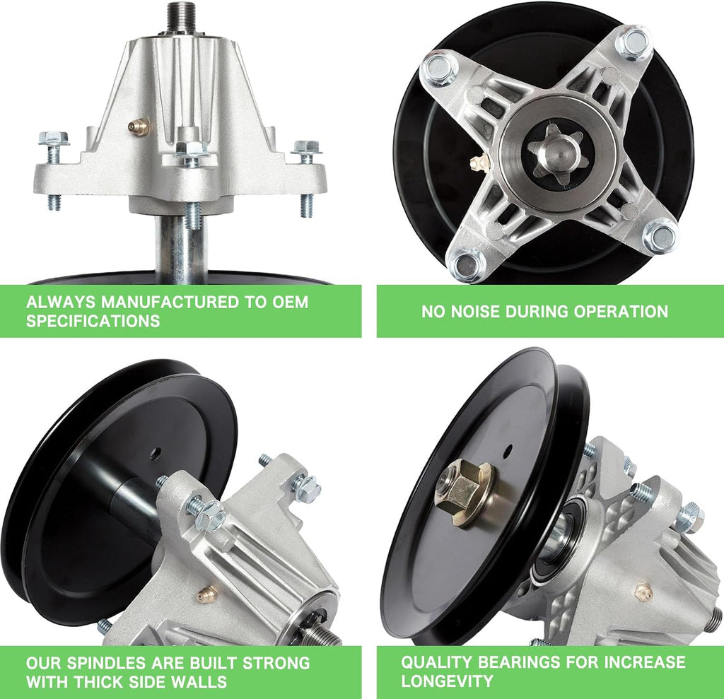 618-06989 918-06989 Spindle Assembly Fit for 46 inch Craftsman T135 T140 T150 T1500 T1600 T1700 T1900 MTD Troy Bilt
