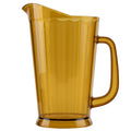 G.E.T. 60 oz Amber Plastic Pitcher with Handle