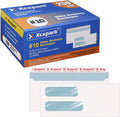 250 PCS #10 Double Window White Security Envelopes for QuickBooks Invoices, Most Statements And Documents Self Seal