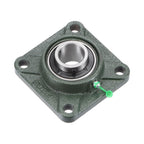 uxcell UCF206 Flange Block Bearings 30mm Bore Cast Iron Bearing Unit Set