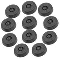 12pcs Rubber Vacuum Cleaner Replacement Wheels for 10mm Hole