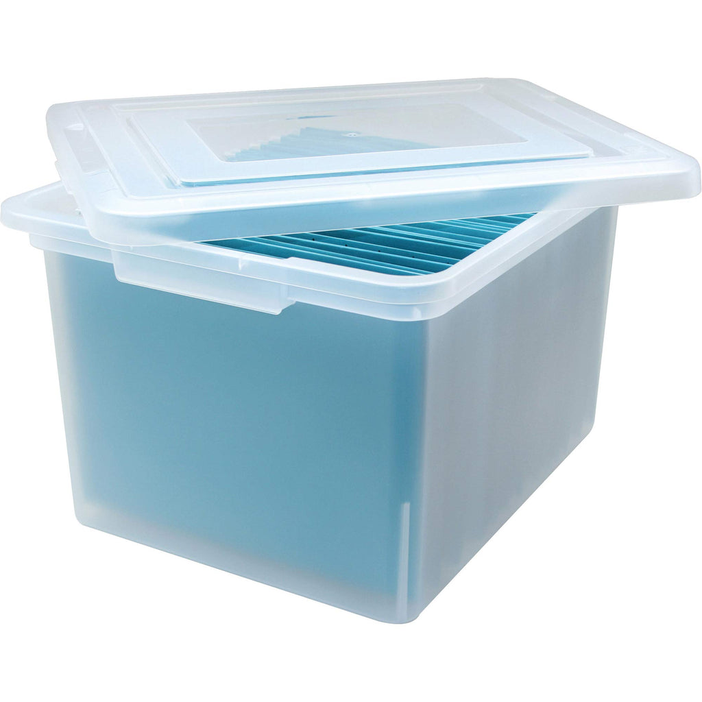 Storage Case File Box, Clear (LLR68925CT)