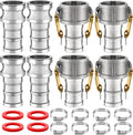 4 Set 1.5 Inch Camlock Fittings Type C&E