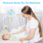 Portable Clip on Fan, 8.66" Desk Fan with Auto Shaking Function