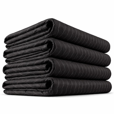 54 lb/dozen, 80"x72" Large Moving Blanket, MBECONO54 Econo Mover, 4-pack