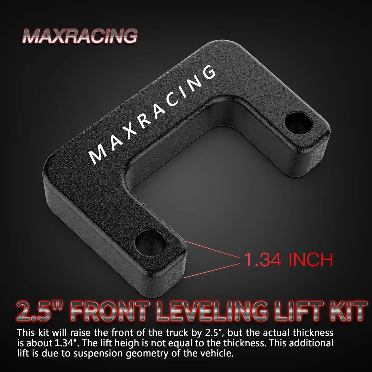 Maxracing 2.5" Leveling Lift Kit Compatible with 2007-2026 Silverado Sierra