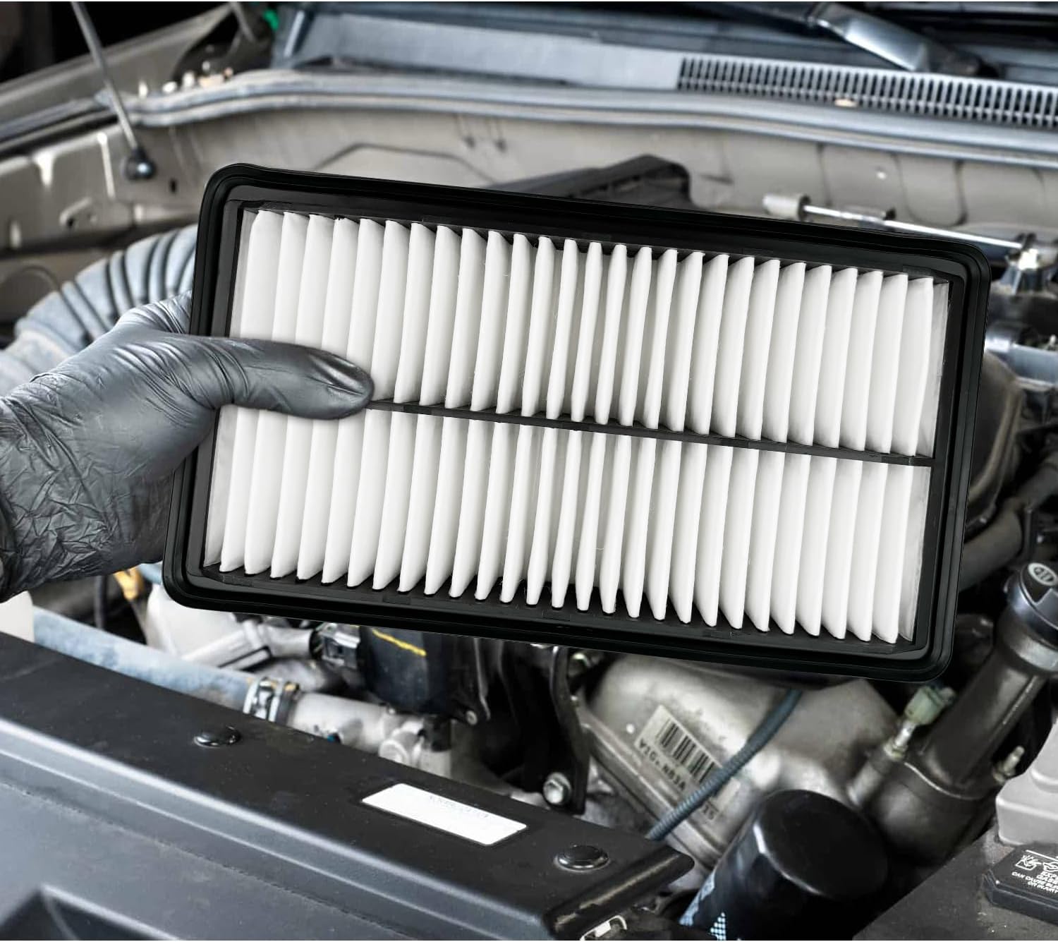 2Pcs Cabin Engine Air Filter Kits JM802 JM1722 Fits for 2021-2025 TLX 2.0L, 2018-2025 Odyssey, Replacement for