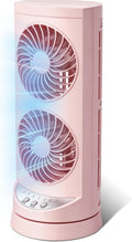 Personal Tower Cooling Fans that Blow Cold Air,25dB Quiet Fan with 24ft/s | Standing Small Desk Fan with 3 Speeds &