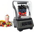 Professional Blender with Shield Quiet Sound Enclosure, 1600W Soundproof Commercial Blender 67oz Large Capacity for