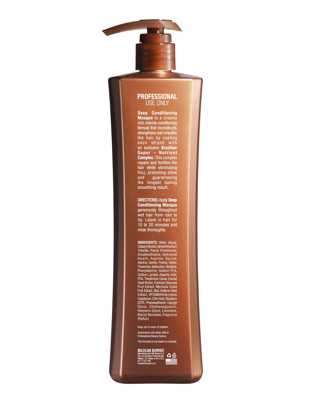 Deep Conditioning Masque | Weekly Treatment | 24 oz