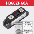 LS-H360ZF Industrial SSR 60A DC to AC High Power Solid State Relay,Heavy Duty Solid State Relay