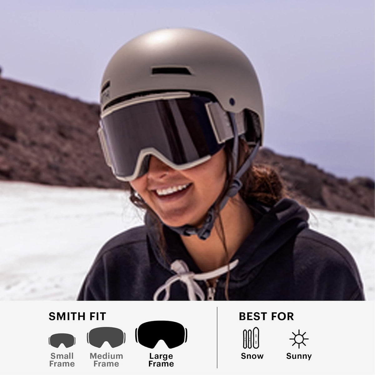 Squad Goggles with ChromaPop Lens | Snow Goggles with Replaceable Lens for Skiing & Snowboarding.