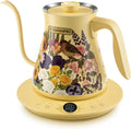 0.8L/27oz Gooseneck Electric Kettle - ±1℉ Precise Temperature Control for Pour Over Coffee & Tea, 1200W Fast Heating