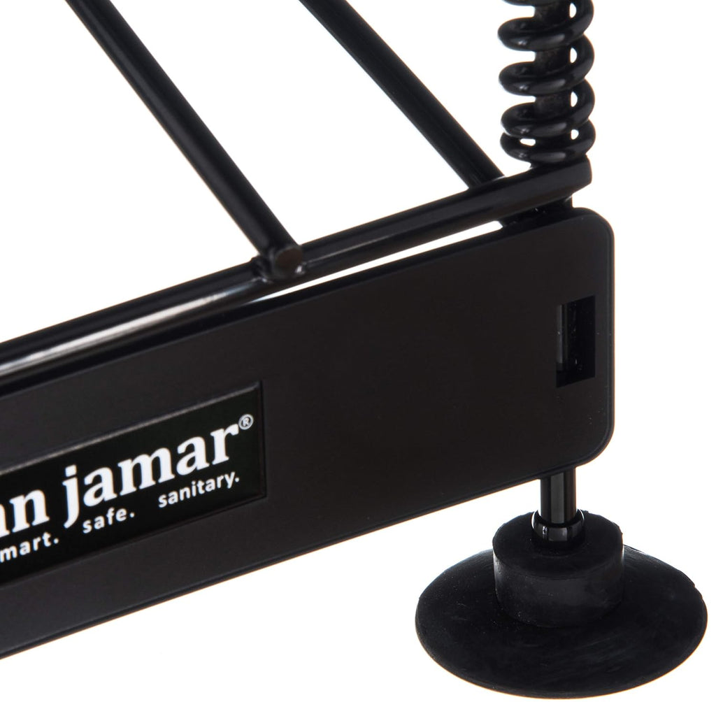 4-Tier Three-Cup Dispenser Rack, 8-44 oz, Adjustable Coils
